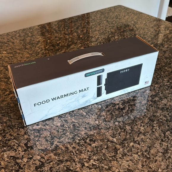 Silicone Food warming mat Black Electric Heating Pad for Food NEW IN BOX - Picture 5 of 13